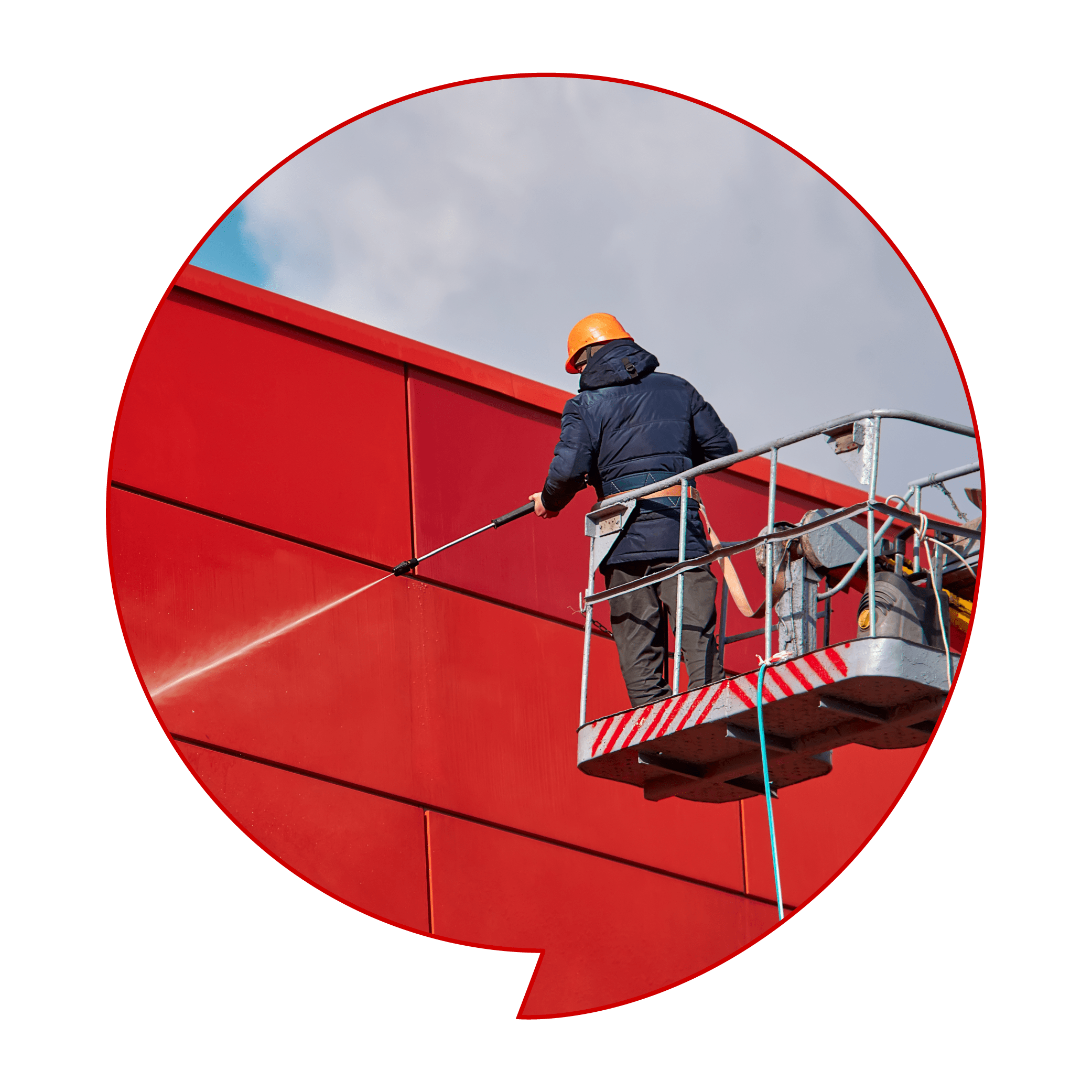 High-pressure cleaning services using advanced equipment to effectively remove dirt, grime, and stains from various surfaces.