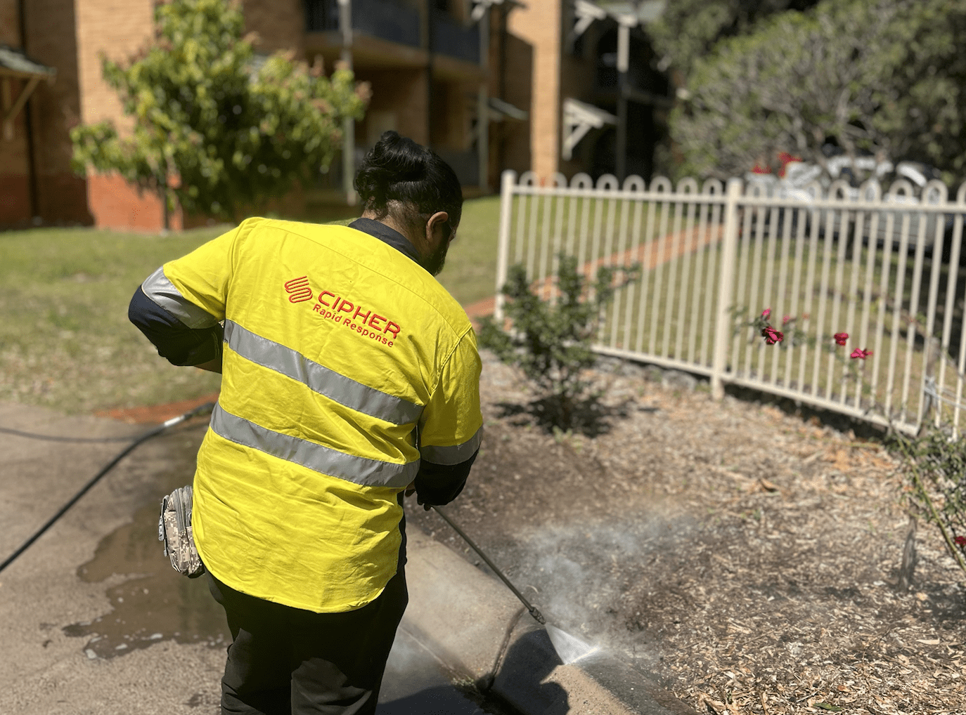Cipher's professional cleaning services for nursing homes and retirement villages.