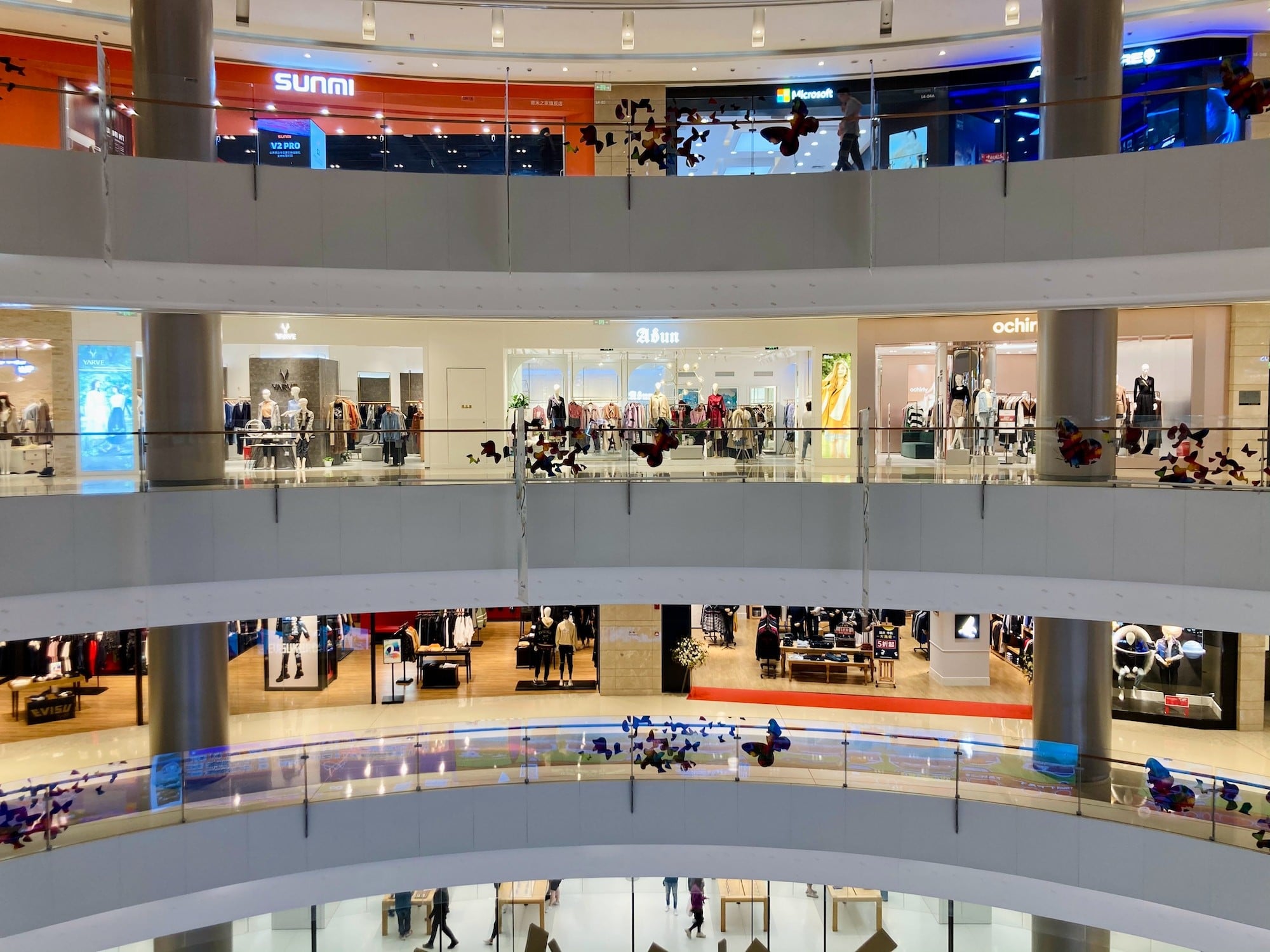 Cipher's professional cleaning services for malls and retail stores.