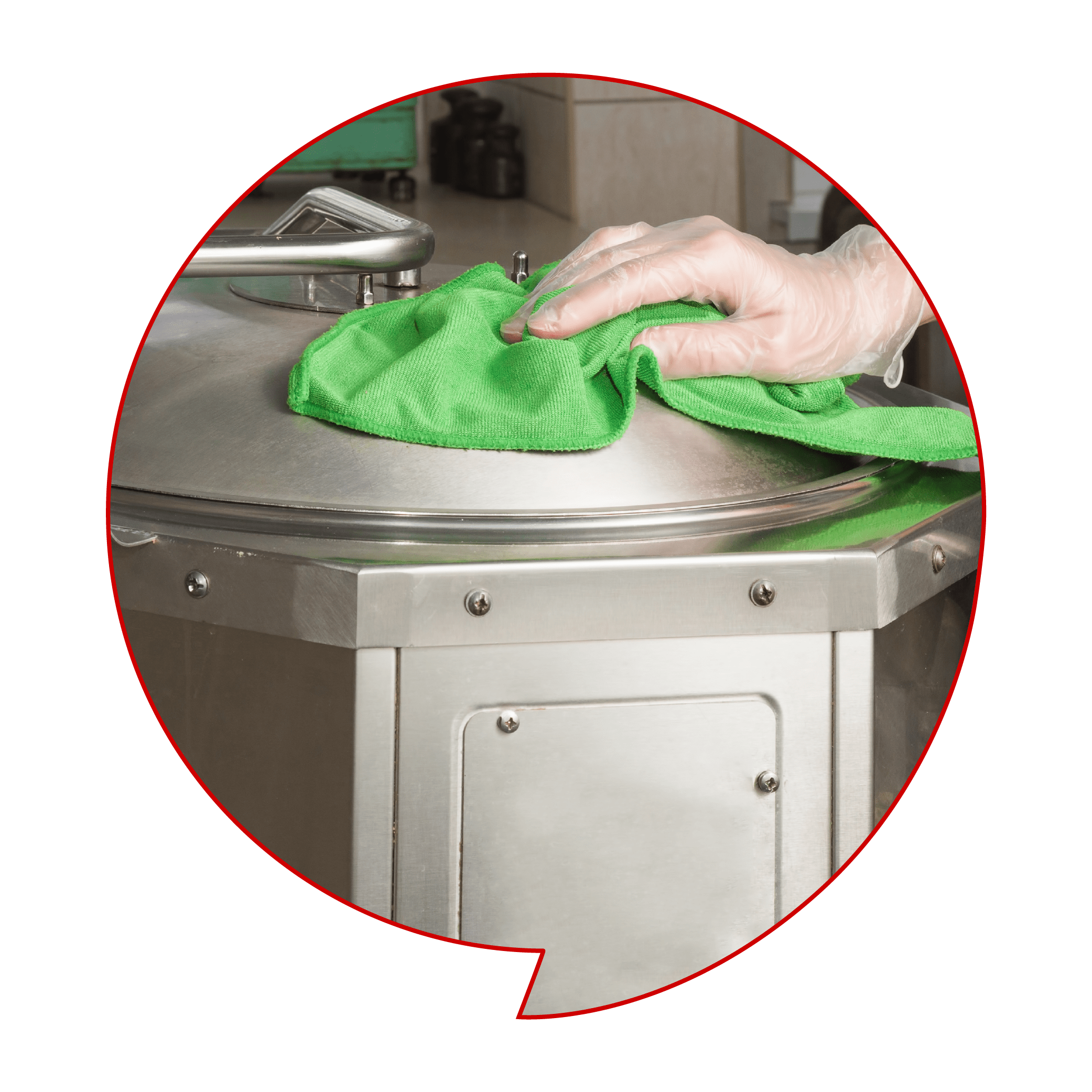 Cipher's professional Kitchen Cleaning  team.