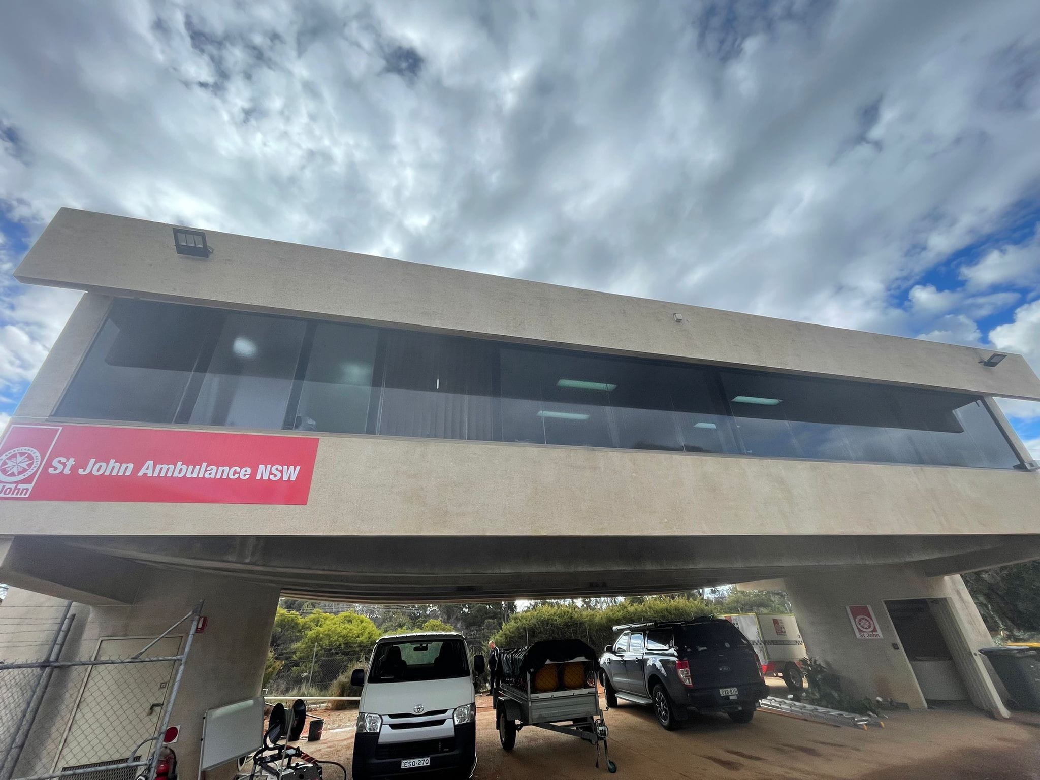 Our team has a dedicated team to carry out jobs at heights. We specialise in building washing and facade cleaning