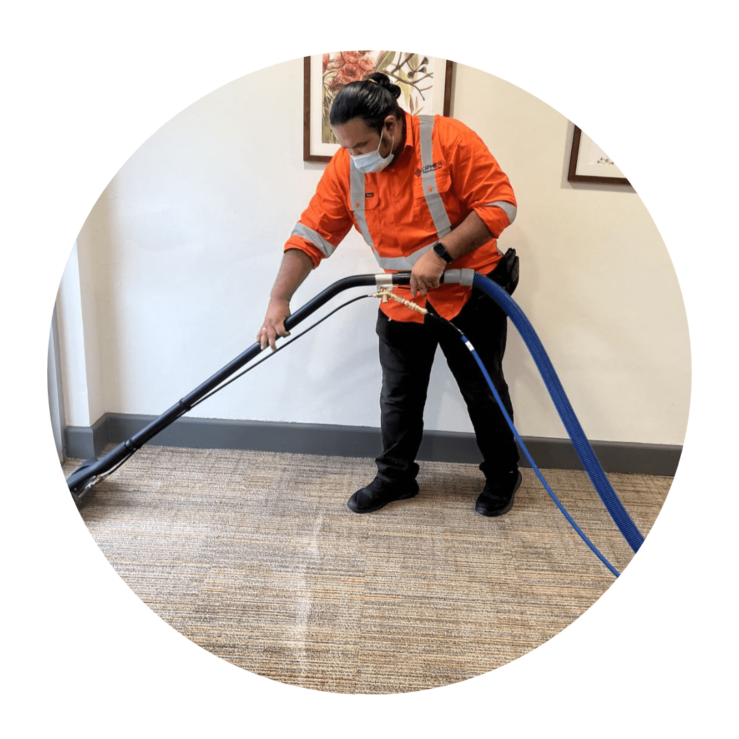 Cipher has a dedicated team for carpet cleaning all our facilities in NSW and ACT.